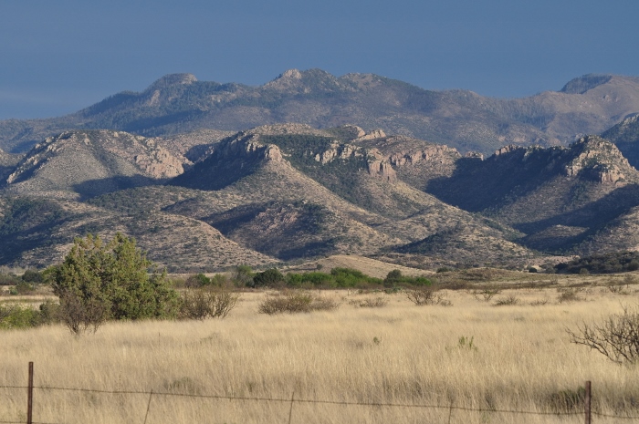 distant mountains